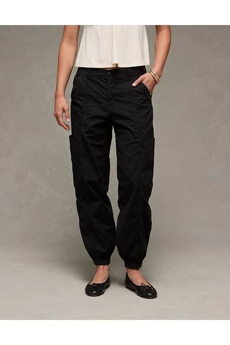 AE Women's Snappy Stretch High-Waisted Baggy Cargo Jogger