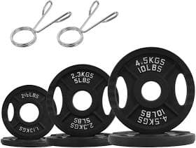 Balancefrom Classic Cast Iron Weight Plates