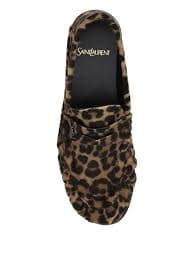 Saint Laurent Le Loufer Loafers | Brown | FARFETCH