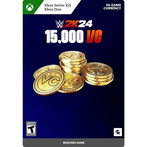 WWE 2k24 15,000 Virtual Currency Pack