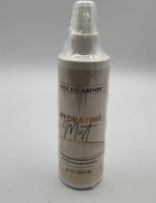 Hydrating Hair Mist 8 Fl Oz Detangling Spray Leave-in Conditioner Aloe