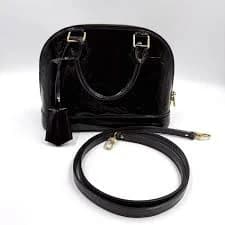 Louis Vuitton Monogram Vernis Alma Bb Satchel