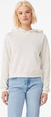 Bella + Canvas 7519 Women's Classic Hoodie Sweatshirt