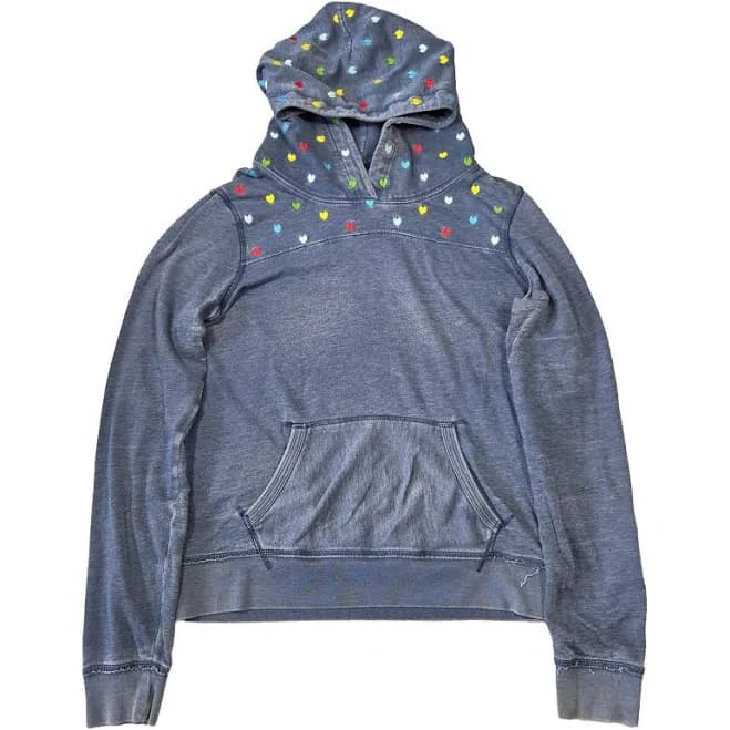 Y2k PINK Victorias Secret Hoodie Womens S 2000s Cozy Lounge Preppy Cute Comfort