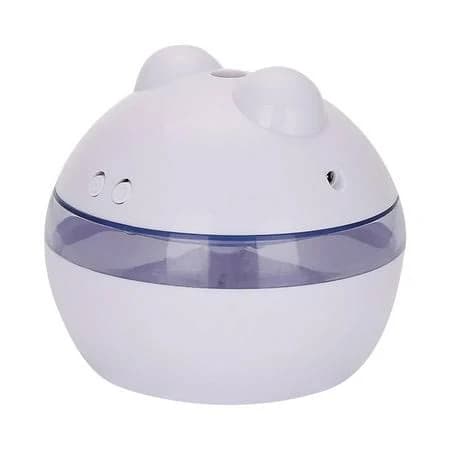 Humidifier for Bedroom,Creative Spherical Quiet USB Cool Mist Humidifier,for Baby Nursery and Plant, Size: Free Size, White