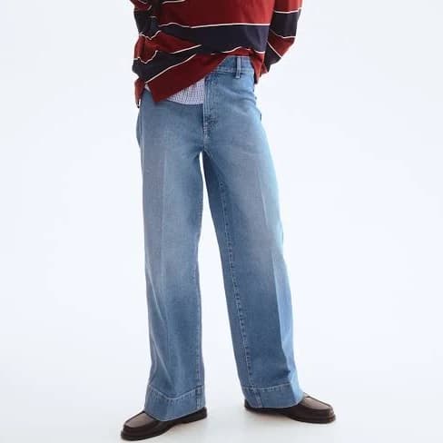 H&M Ladies Wide High Jeans