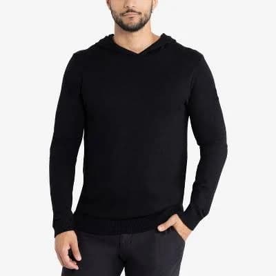 X RAY Jeans Mens Basic Hooded Sweater
