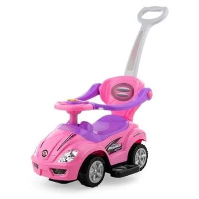 Best Choice Products 3-in-1 Kids Push and Pedal Toddler Ride On Wagon Play Toy Stroller w/ Sounds