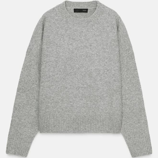 Woman Zara Soft Knit Sweater