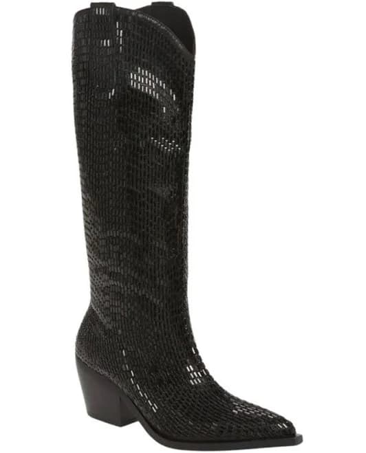 Azalea Wang Women's Driven Snip Toe Western Boots
