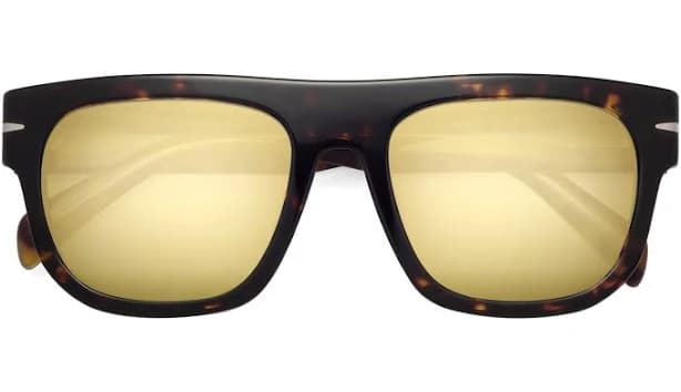 Campbell Thick Oversized Square Sunglasses
