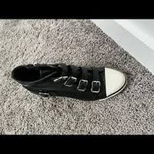 Ash | Shoes | Ash High End Running Shoe With Heel And Buckles Abs Zip Up Sidessize 36 | Poshmark