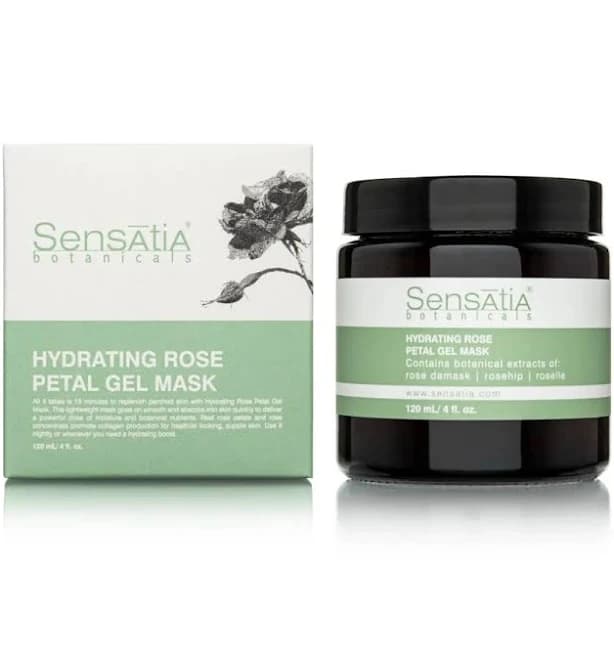 Sensatia Botanicals Hydrating Rose Petal Gel Mask 120ml