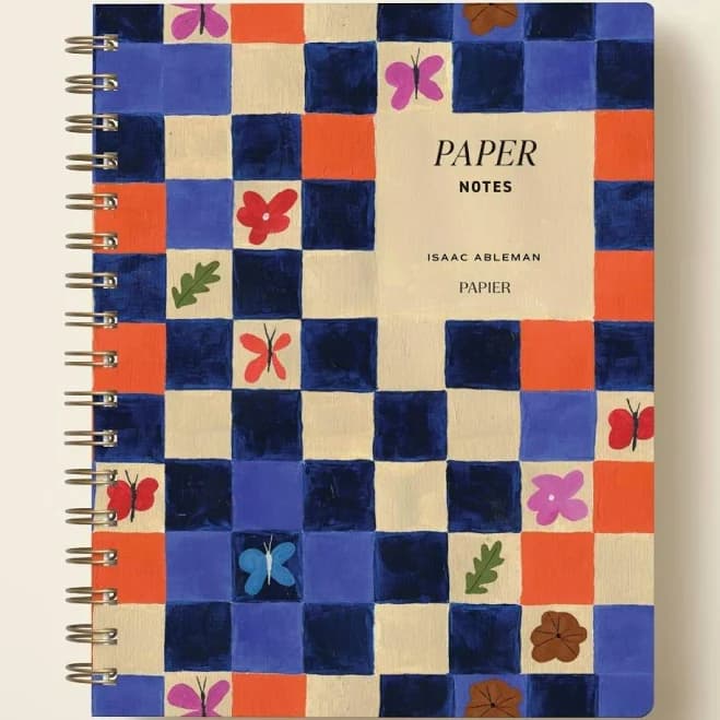 Spiral Lined Notebook Dasik - Blue - Personalized Journal