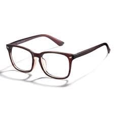 Cyxus Blue Light Blocking Computer Glasses Retro Clear Lens Eyeglasses Frame : Amazon.sg: Health, Household and Personal Care