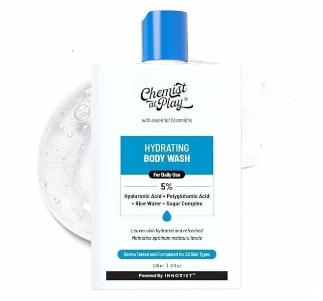 Chemist At Play Hydrating Body Wash For Dry Skin Women & Men | 236ml
