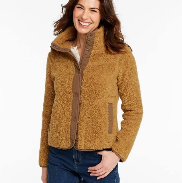 L.L.Bean Women's Sherpa Fleece Jacket