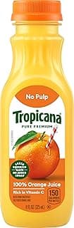 Pure Premium 100% Orange Juice Original, No Pulp,�Single Serve, 11 fl oz bottle