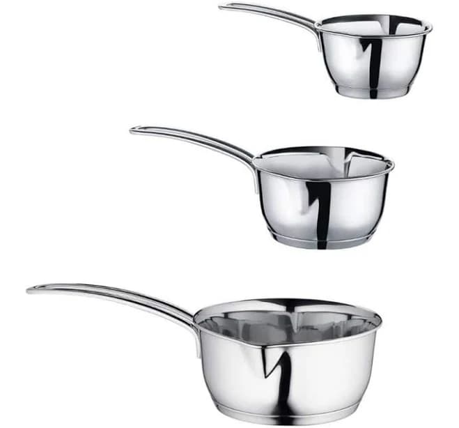 Frieling 3-Piece Stainless Steel Sauce Pan Set