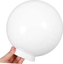 Uonlytech Acrylic Globe Lamp Shade for Outdoor Lighting Wall and Pole Lamp Cover for Garden and Home Decoration - Amazon.com