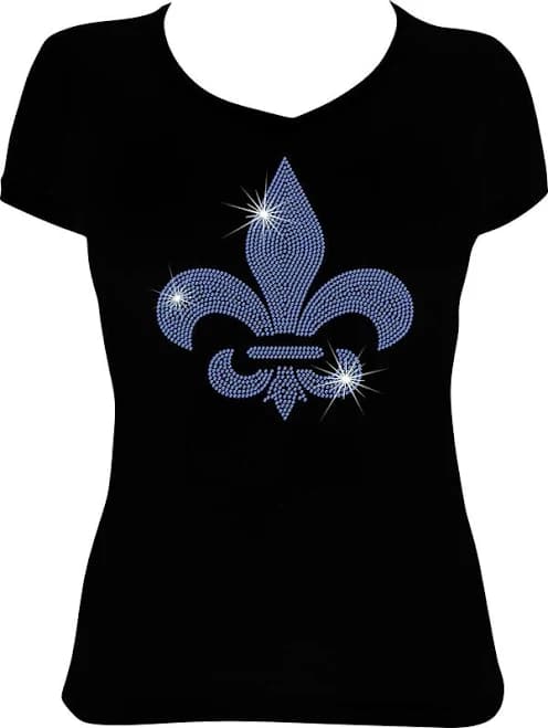 Fleur de Lis Bling Shirt