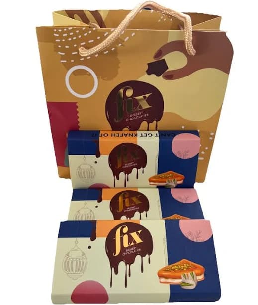 FIX Chocolate Viral Dubai Milk Chocolate Bar