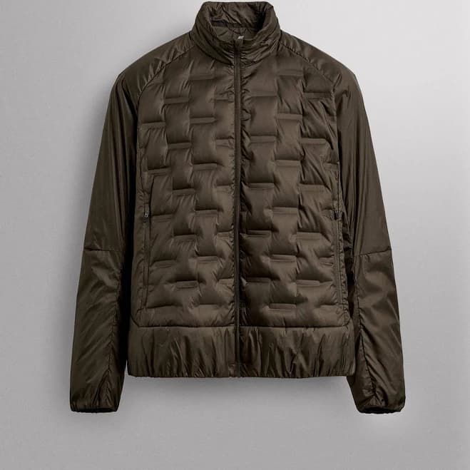 Zara Men's Down Feather Puffer Jacket