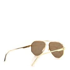 Louis Vuitton Monogram LV Flash Sunglasses Z1493U Gold 1443938 – FASHIONPHILE
