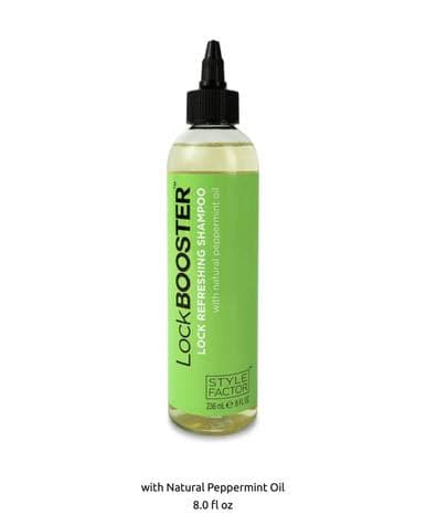 Lock BOOSTER Twist & Grip Braid Gel (10.1 Oz.) with Coconut Oil — Strong Hold, Flake-Free, Frizz-Free Hair Braiding Gel for Defined & Long-Lasting Twists, Locs & Braids