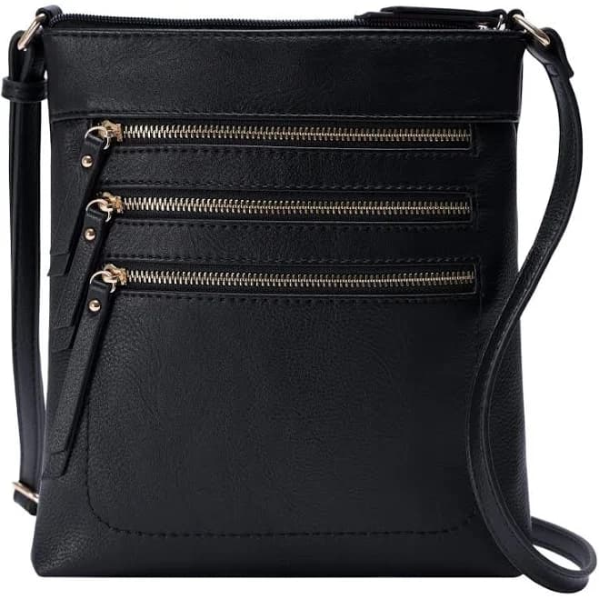 Solene Functional Multi Pocket Messenger Purse