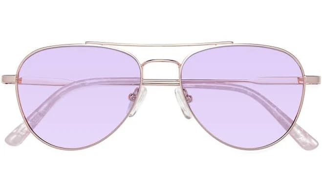 Richard Aviator Lightweight Metal Sunglasses