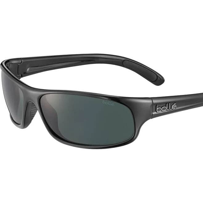 Bolle Anaconda Sunglasses - Black Wraparound Sunglasses