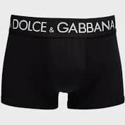 Men's 2-Pack Waistband-Logo Jersey Boxers BLACK X-SMALL