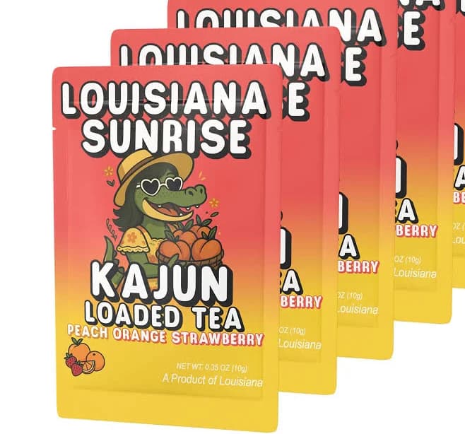Kajun Loaded Tea Louisiana Sunrise