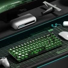 XVX Clear Keycaps Cherry Profile Black Crystal Set 65% MX Mechanical Keyboard | eBay