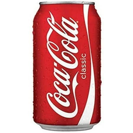 Coca-Cola 12 oz Cans ( Total of 12)