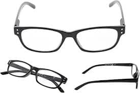 Amazon.com: READING GLASSES 5 Pack Vintage Readers (Black) : Health & Household