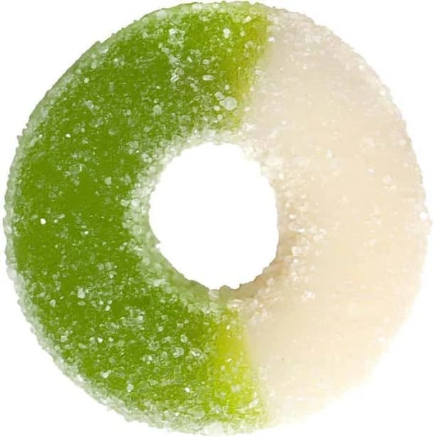 Clever Candy Gummy Rings - Green Apple (BUYING OPTIONS: PER POUND)
