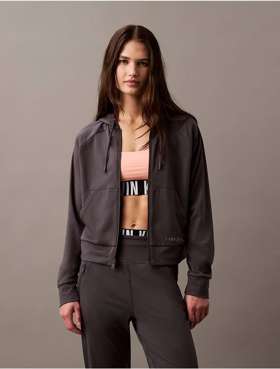 Calvin Klein Women's Soft Stretch Sport Hoodie