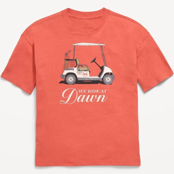 Old Navy Kids Oversized Graphic T-Shirt