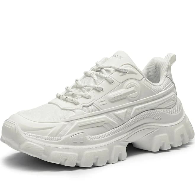 DREAM PAIRS Women Chunky Fashion Sneakers Platform Bold Lace-Up Comfortable Sneakers