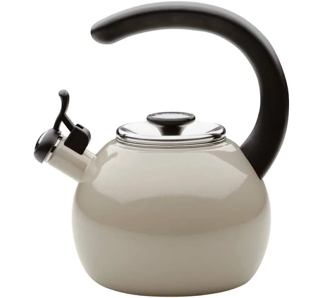 Circulon 2-Quart Whistling Teakettle with Flip-Up Spout