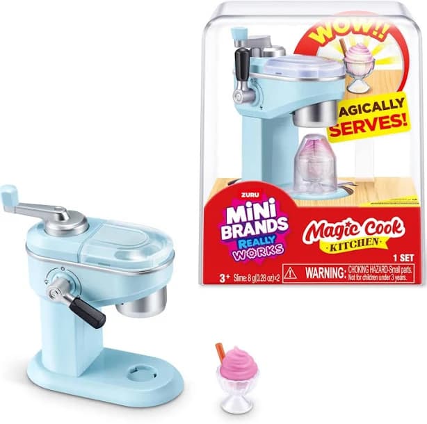 Mini Brands Magic Cook Kitchen Ice- Cream Maker