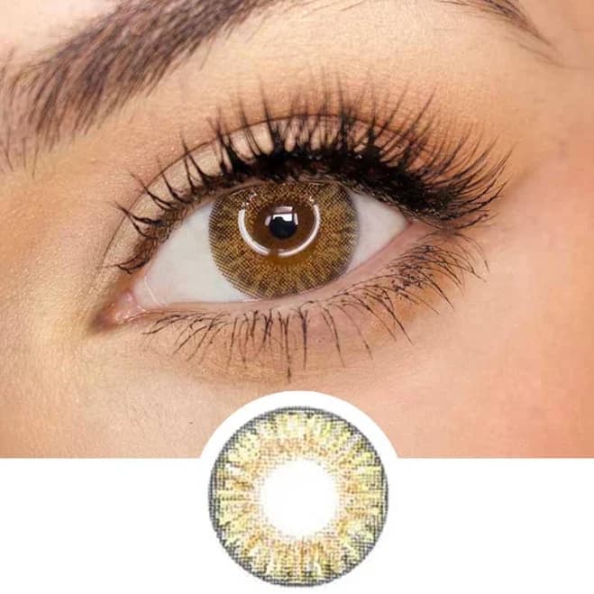 Pure Hazel Colour Contact Lens Astigmatism