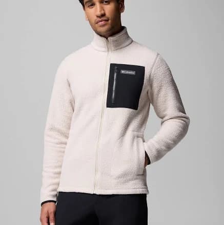 Columbia Men's Jasper Ridge Pebbled Full Zip Fleece