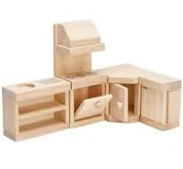 Plan Toys Classic Kitchen Dollhouse Furniture
