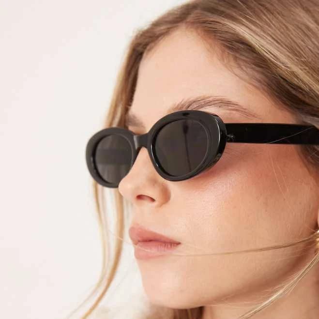 ASOS Skinny Oval Sunglasses