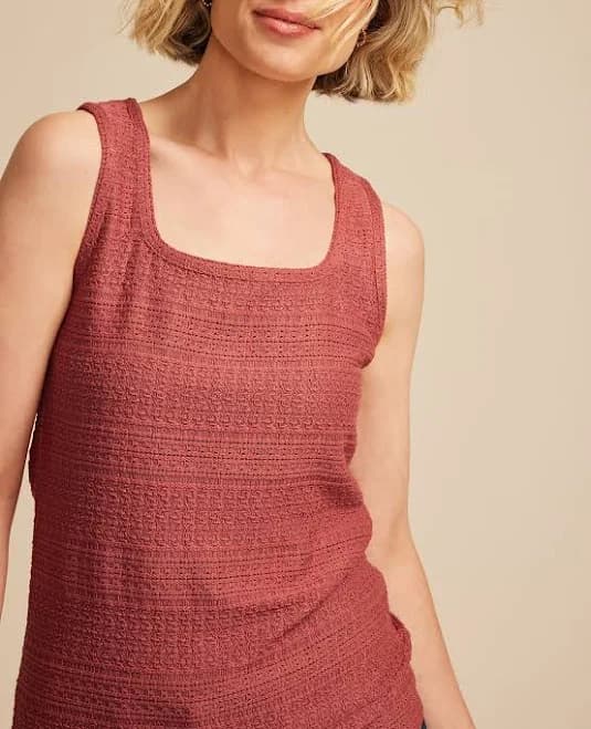maurices Women's Textured Sweater Tank Top