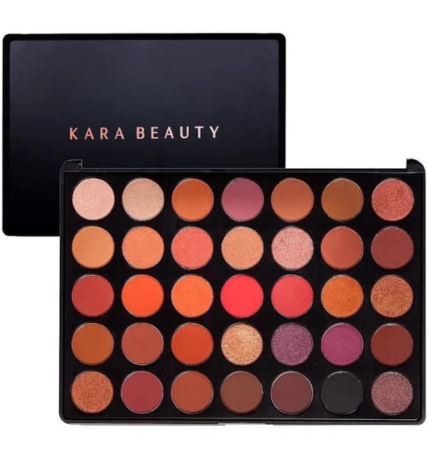 KaRa BEAUTY 35 Color Eyeshadow Palette - New Beauty | Color: Black | Size: s