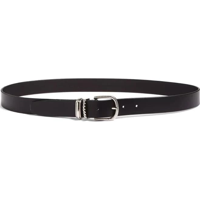 Treasure & Bond Raina Double Keeper Leather Belt